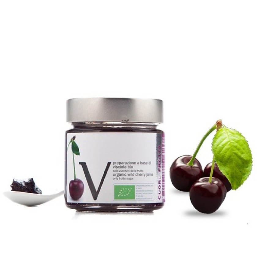 Composta Visciole Bio no zuccheri aggiunti